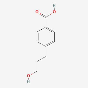 molecular formula C10H12O3 B1598765 4-(3-Hydroxypropyl)benzoic acid CAS No. 58810-87-0