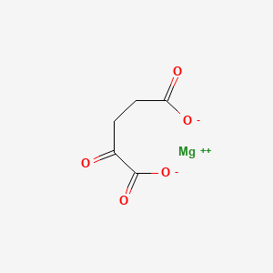molecular formula C5H6MgO5+2 B1598767 Magnesium oxoglurate CAS No. 42083-41-0
