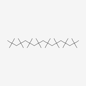 molecular formula C33H68 B1598768 Heptadecane, 2,2,4,4,6,6,8,8,10,10,12,12,14,14,16,16-hexadecamethyl- CAS No. 61693-08-1
