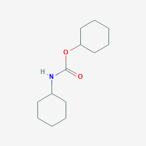 molecular formula C13H23NO2 B1598774 Cyclohexyl N-cyclohexylcarbamate CAS No. 20258-07-5