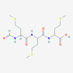 molecular formula C16H29N3O5S3 B1598781 N-Formyl-Met-Met-Met CAS No. 59881-03-7