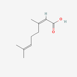molecular formula C10H16O2 B1598782 Nerolic acid CAS No. 4613-38-1