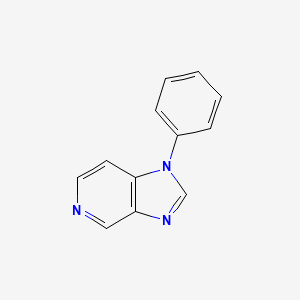 molecular formula C12H9N3 B1598785 1-Phenyl-1H-imidazo[4,5-c]pyridine CAS No. 61532-35-2