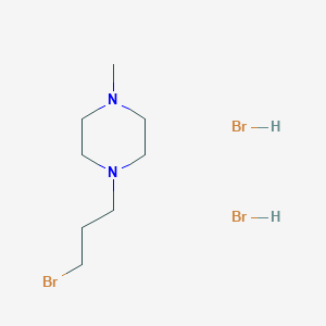 molecular formula C8H18Br2N2 B1598792 1-(3-Bromopropyl)-4-methylpiperazine dihydrobromide CAS No. 5845-29-4