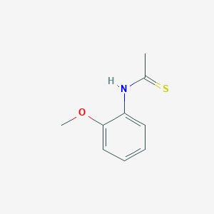 molecular formula C9H11NOS B1598793 N-(2-Methoxyphenyl)ethanethioamide CAS No. 29277-46-1