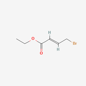 molecular formula C6H9BrO2 B1598794 4-溴代巴豆酸乙酯 CAS No. 6065-32-3