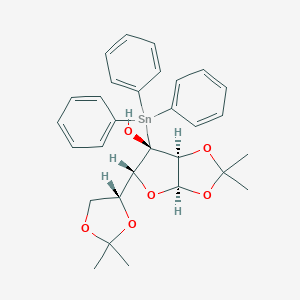 molecular formula C30H34O6Sn B159880 Ph3Sn 碳水化合物 CAS No. 126193-20-2