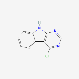 4-chloro-9H-pyrimido[4,5-b]indole