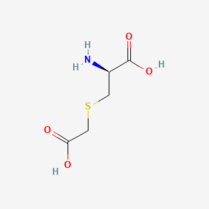 molecular formula C5H9NO4S B1598816 S-(Carboxymethyl)-D-cysteine CAS No. 50698-76-5