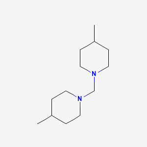 molecular formula C13H26N2 B1598823 1,1'-Methylenebis(4-methylpiperidine) CAS No. 63963-56-4