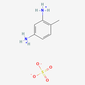 molecular formula C7H12N2O4S B1598824 Toluene-2,4-diammonium sulphate CAS No. 65321-67-7