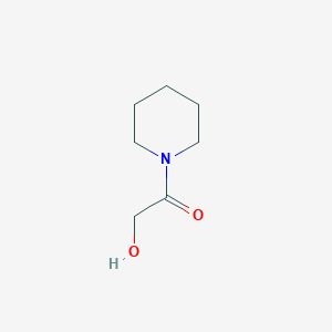 molecular formula C7H13NO2 B1598825 2-Hydroxy-1-(piperidin-1-yl)ethanone CAS No. 51068-75-8
