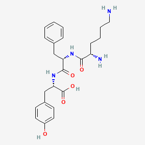 Lysylphenylalanyltyrosine