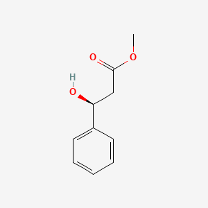 molecular formula C10H12O3 B1598834 METHYL (S)-3-HYDROXY-3-PHENYLPROPANOATE CAS No. 36615-45-9