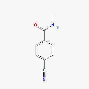 molecular formula C9H8N2O B1598841 4-cyano-N-methylbenzamide CAS No. 36268-62-9