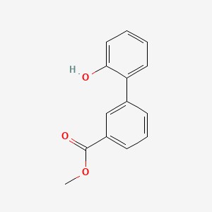 molecular formula C14H12O3 B1598842 2'-羟基-[1,1'-联苯]-3-甲酸甲酯 CAS No. 92254-28-9
