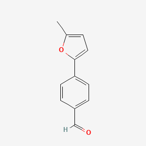 B1598848 4-(5-Methyl-2-furyl)benzaldehyde CAS No. 400748-10-9
