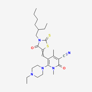 molecular formula C26H37N5O2S2 B1598850 Sodium 3-oxo-3-phenylpropanoate CAS No. 7063-21-0