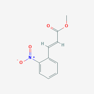 molecular formula C10H9NO4 B1598854 (E)-3-(2-硝基苯基)丙烯酸甲酯 CAS No. 612-43-1