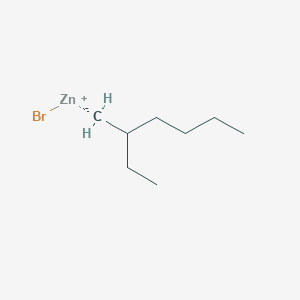 molecular formula C8H17BrZn B1598864 2-Ethylhexylzinc bromide CAS No. 312693-03-1