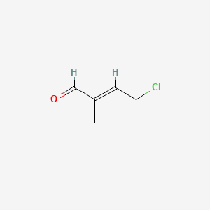 4-Chloro-2-methylcrotonaldehyde