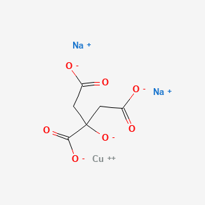 molecular formula C6H4CuNa2O7 B1598878 Disodium cupric citrate CAS No. 65330-59-8