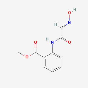 methyl 2-{[(2E)-2-(hydroxyimino)ethanoyl]amino}benzoate