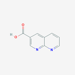 molecular formula C9H6N2O2 B1598889 1,8-naphthyridine-3-carboxylic Acid CAS No. 104866-53-7