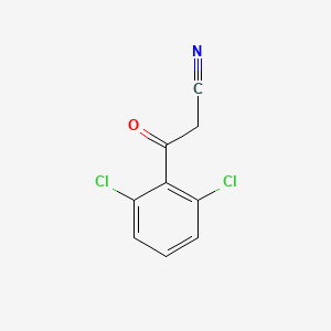 3-(2,6-Dichlorophenyl)-3-oxopropanenitrile