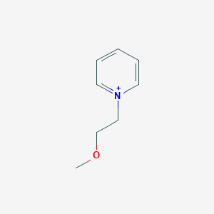 molecular formula C8H12NO+ B159891 1-(2-Methoxyethyl)pyridinium CAS No. 125713-87-3