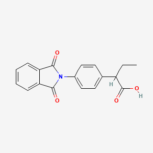2-(4-(1,3-Dihydro-1,3-dioxo-2H-isoindol-2-yl)phenyl)butyric acid