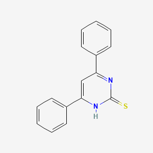 2(1H)-Pyrimidinethione, 4,6-diphenyl-