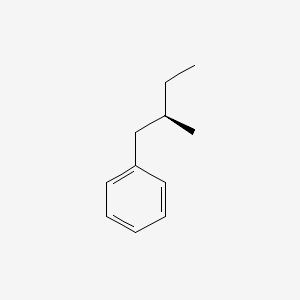 molecular formula C11H16 B1598921 Benzene, ((2S)-2-methylbutyl)- CAS No. 40560-30-3