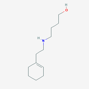 molecular formula C12H25NO5S B1598922 4-(2-Cyclohex-1-enyl-ethylamino)-butan-1-ol CAS No. 436099-69-3