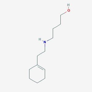molecular formula C12H23NO B1598922 4-(2-环己-1-烯基乙基氨基)-丁醇 CAS No. 436099-69-3