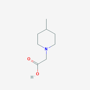 molecular formula C8H15NO2 B1598923 (4-甲基哌啶-1-基)乙酸 CAS No. 511237-54-0