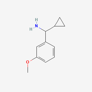 1-Cyclopropyl-1-(3-methoxyphenyl)methanamine