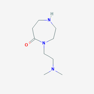 molecular formula C9H19N3O B1598932 4-(2-(Dimethylamino)ethyl)-1,4-diazepan-5-one CAS No. 344779-07-3