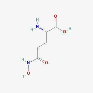 molecular formula C5H10N2O4 B159894 谷氨酰胺异羟肟酸 CAS No. 1955-67-5