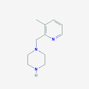 1-[(3-Methylpyridin-2-yl)methyl]piperazine