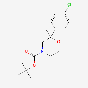 4-Boc-2-(4-chlorophenyl)-2-methylmorpholine