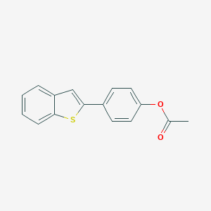 2-(4-Acetoxyphenyl)benzothiophene