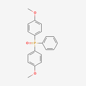 molecular formula C20H19O3P B1598976 Bis(4-methoxyphenyl)phenylphosphine oxide CAS No. 799-55-3