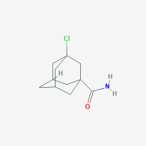 molecular formula C11H16ClNO B1598978 3-Chloroadamantane-1-carboxamide CAS No. 6240-08-0