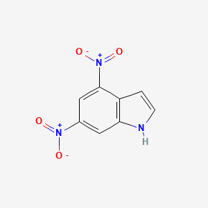 molecular formula C8H5N3O4 B1598979 4,6-dinitro-1H-indole CAS No. 245524-93-0