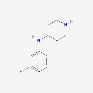 N-(3-fluorophenyl)piperidin-4-amine