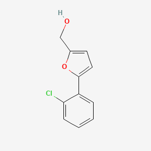 molecular formula C11H9ClO2 B1598990 [5-(2-Chlorophenyl)furan-2-yl]methanol CAS No. 40313-66-4
