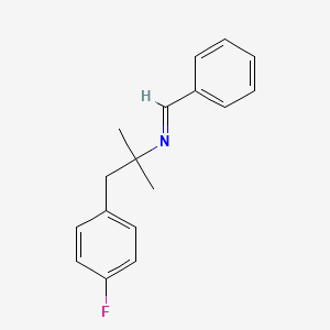 N-Benzylidene-1,1-dimethyl-2-(4-fluorophenyl)ethylamine