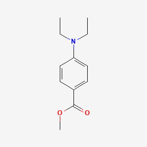 molecular formula C12H17NO2 B1598999 METHYL 4-DIETHYLAMINOBENZOATE CAS No. 91563-80-3