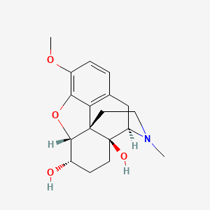 molecular formula C18H23NO4 B1599016 6alpha-Oxycodol CAS No. 7183-69-9